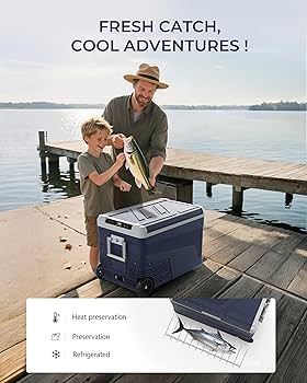 Amazon.com: EKOJUCE 12 Volt Refrigerator Portable Fridge